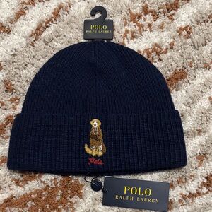 Polo by Ralph Lauren' Navy Beanie